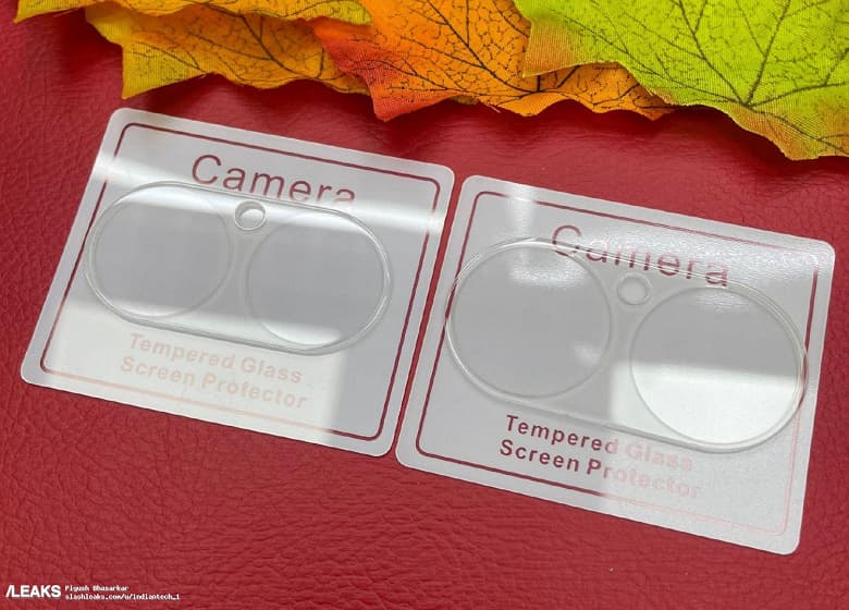 Дизайн камеры Huawei P50 больше не вызывает сомнений: опубликована фотография защитного стекла