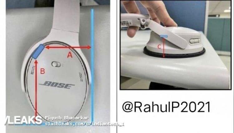 Первые живые фотографии наушников Bose QuietComfort 45