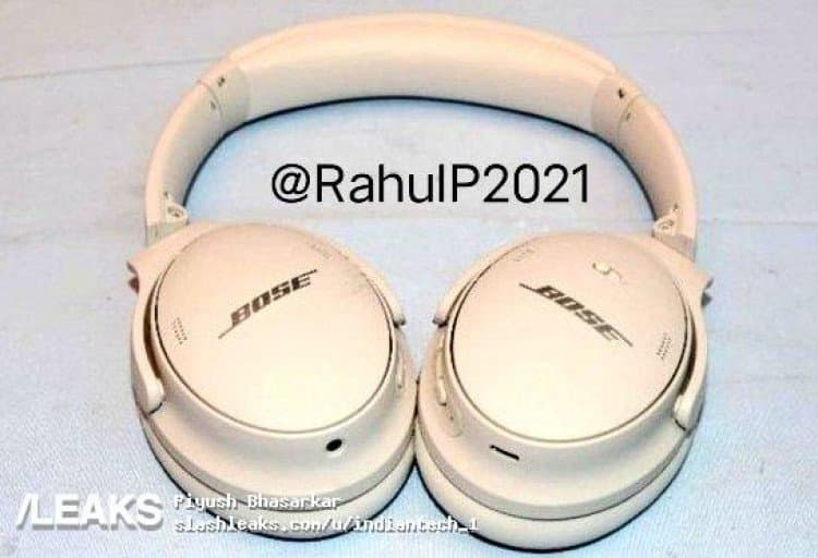 Первые живые фотографии наушников Bose QuietComfort 45