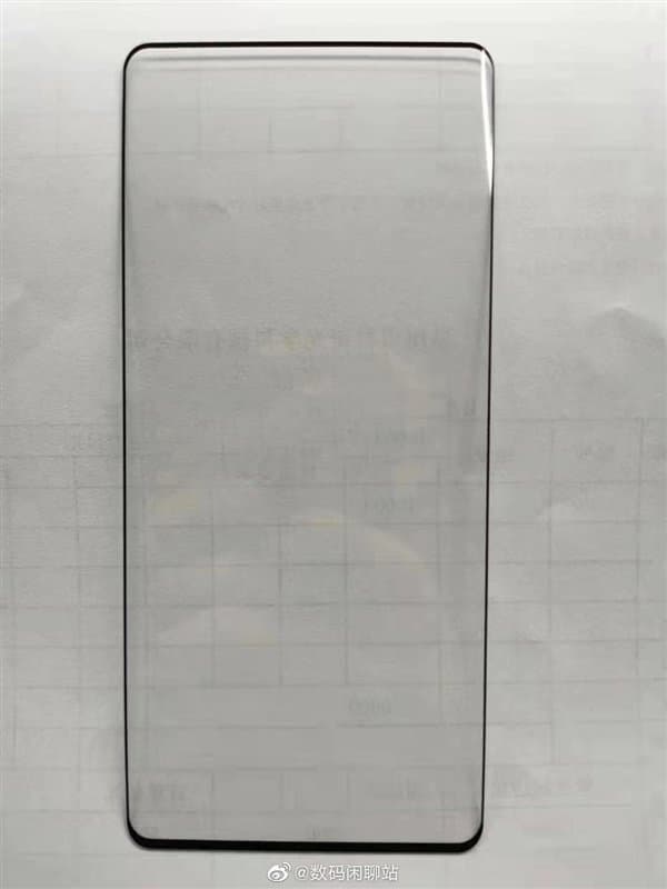 Крошечные рамки экрана Xiaomi Mi Mix 4 подтверждены: опубликована фотография защитного стекла