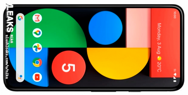 Потенциальный Google Pixel 5 Max с подэкранной камерой показали на первых изображениях Потенциальный Google Pixel 5 Max с подэкранной камерой показали на первых изображениях