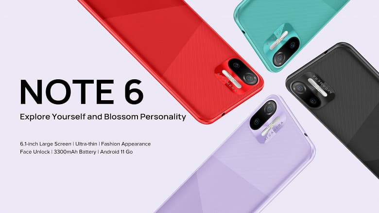 Представлен тонкий и лёгкий смартфон с камерой в стиле Xiaomi Mi 11 от производителя неубиваемых телефонов Ulefone