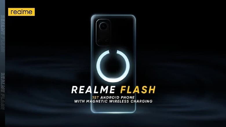 Магнитная зарядка как у iPhone 12: новые подробности и изображения Realme Flash