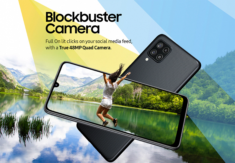 Представлен недорогой смартфон Samsung Galaxy F22 с экраном Super AMOLED и аккумулятором на 6000 мА•ч