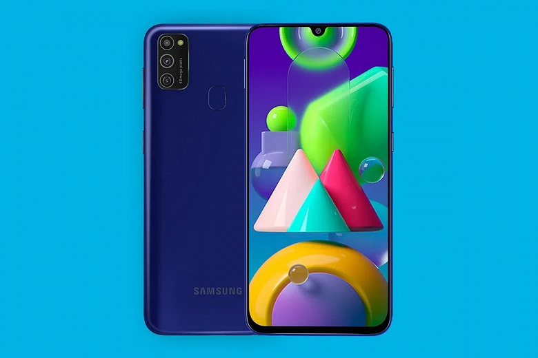 Монстр автономности Samsung Galaxy M21 (2021) является копией прошлогоднего смартфона