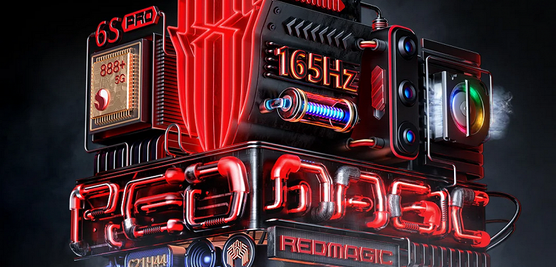 165 ГБ, 120 Вт, Snapdragon 888 Plus: флагманский смартфон Nubia Red Magic 6S Pro выходит 6 сентября