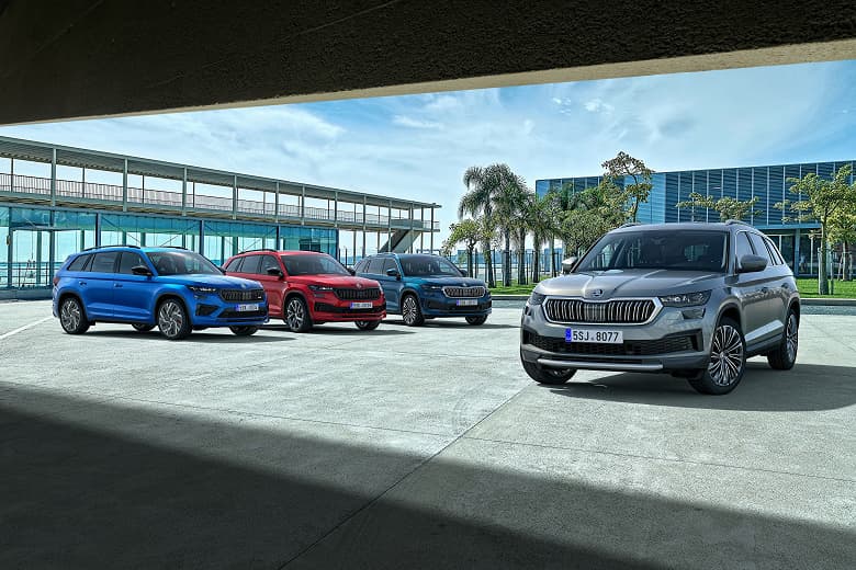 Обновлённый семейный кроссовер Skoda Kodiaq прибывает в Россию: объявлена цена