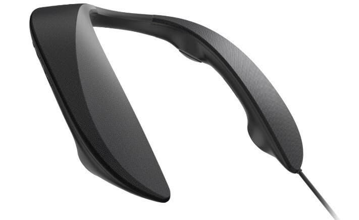 Игровая акустическая система Panasonic SoundSlayer SC-GN01 надевается на плечи