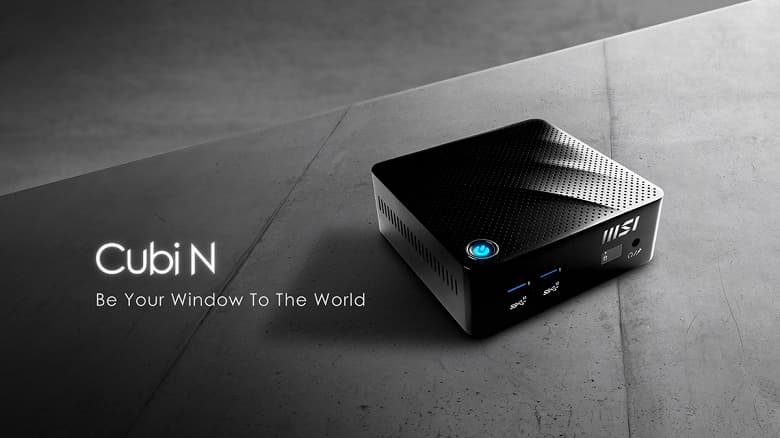 Основой мини-ПК MSI Cubi N JSL служит процессор Intel Celeron N4500 или Intel Pentium N6000 Основой мини-ПК MSI Cubi N JSL служит процессор Intel Celeron N4500 или Intel Pentium N6000