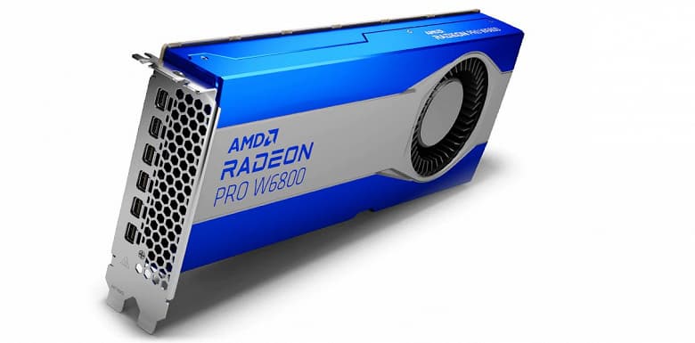 Два GPU и 64 ГБ памяти. AMD представила Radeon Pro W6800X Duo и две других карты из той же линейки