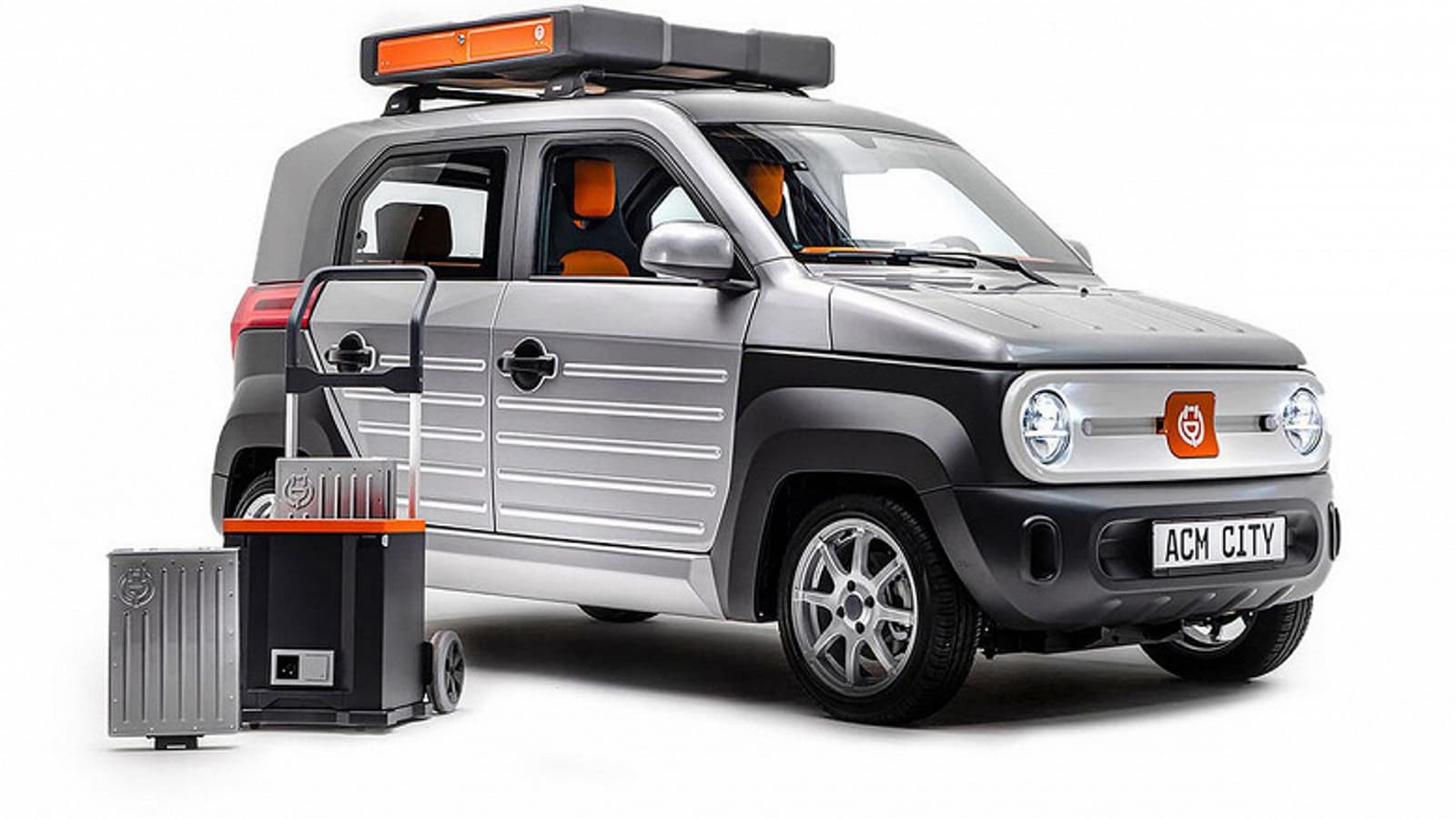 Представлен компактный электромобиль за 10 000 евро, в который при необходимости помещается европоддон с грузом