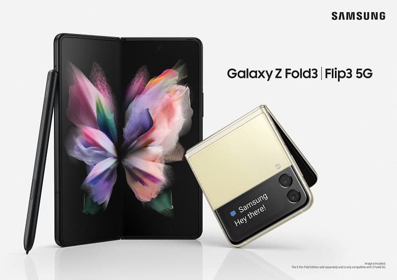 Складной смартфон нового поколения: представлен Samsung Galaxy Z Fold3 5G, объявлены цены для России
