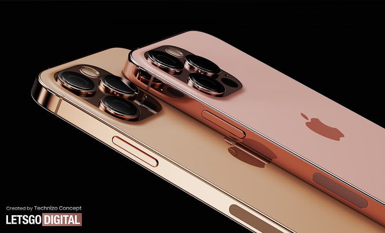 iPhone 13 Pro впервые показали в новых цветах Sunset Gold и Rose Gold