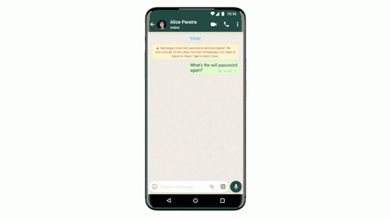 Просмотреть можно только один раз. В WhatsApp появились исчезающие фото и видео
