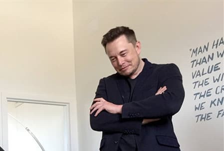 Почти четверть всех акций Tesla принадлежит Илону Маску