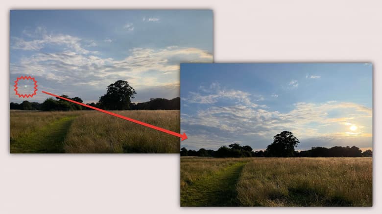 Осенью iPhone начнут лучше снимать. iOS 15 автоматически удаляет блики объектива с фото