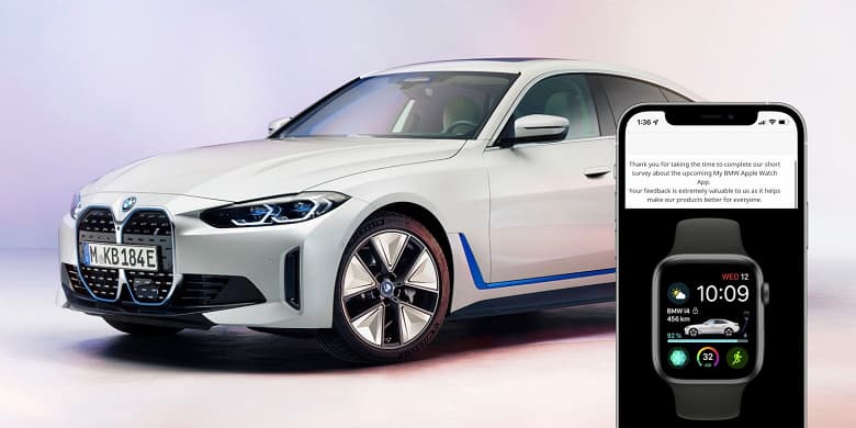 BMW готовит приложение Apple Watch для управления электромобилем BMW i4 BMW готовит приложение Apple Watch для управления электромобилем BMW i4