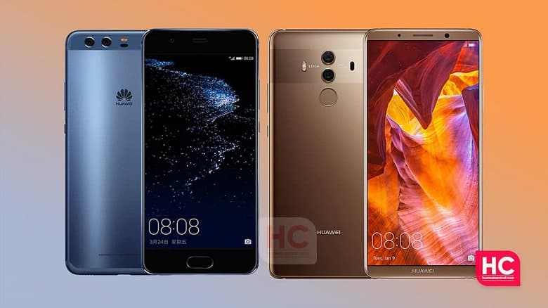 Старенькие Huawei P10 и Mate 10 Pro во всём мире получили свежее ПО с новыми приложениями и функциями