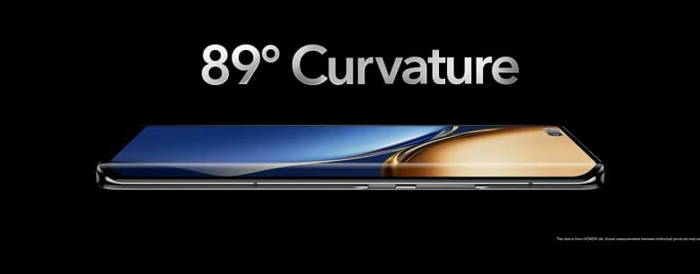 Экраны-водопады для всех смартфонов серии Honor Magic3 поставляет BOE