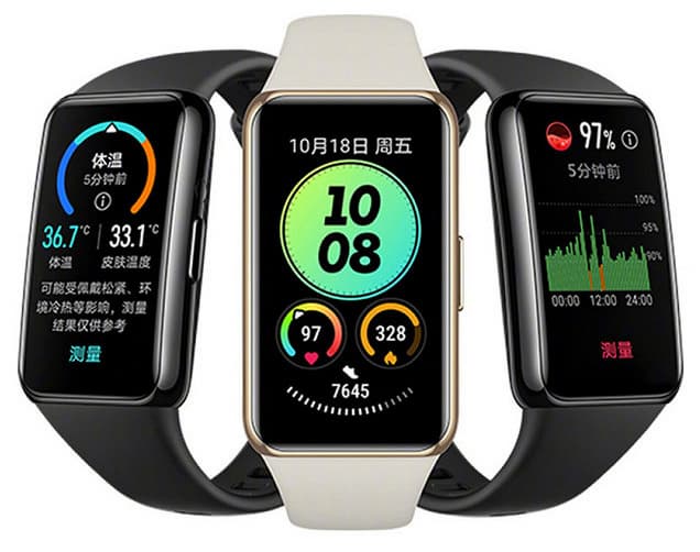 Большой экран AMOLED, определение ЧСС, SpO2 и температуры тела, 96 спортивных режимов и NFC за 70 долларов. В Китае стартуют продажи фитнес-браслета Huawei Band 6 Pro