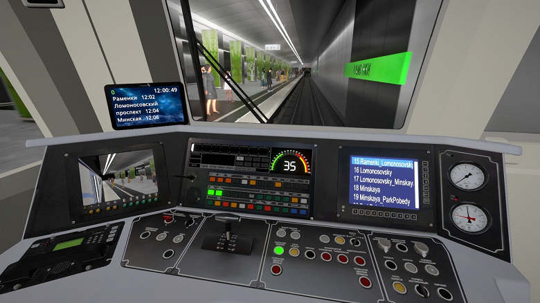 Почувствуй себя машинистом московского Метро: в Steam выпустили Metro Simulator