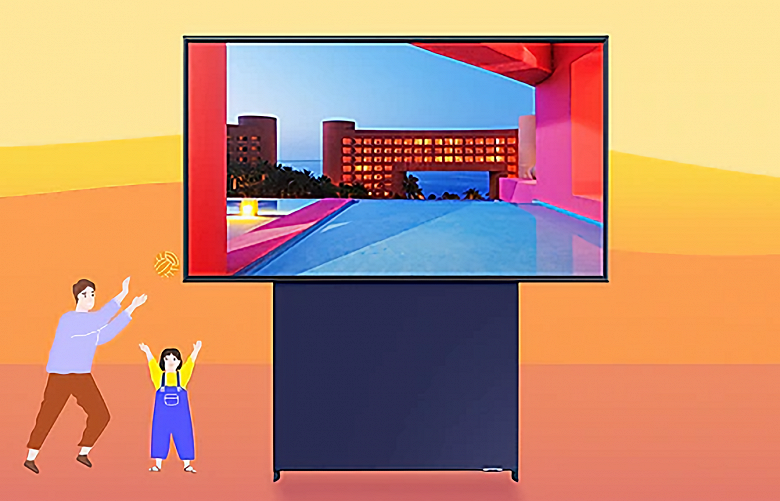 На несколько дней Samsung Sero с автоповоротом стал почти вдвое дешевле, скидки на телевизоры достигают 115 тысяч рублей