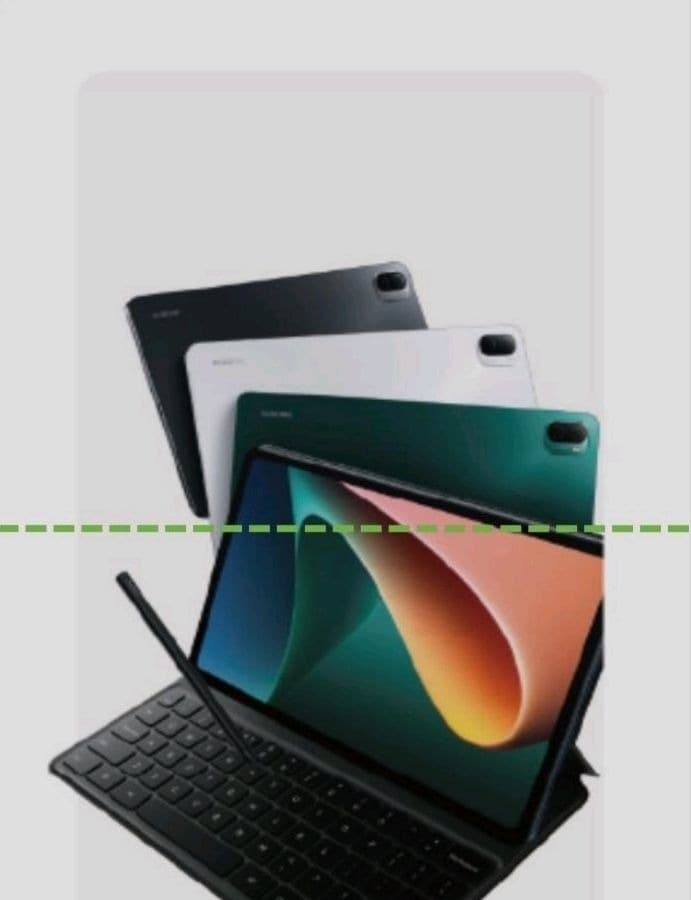 Xiaomi Mi Pad 5 в разных цветах впервые показали целиком с обеих сторон