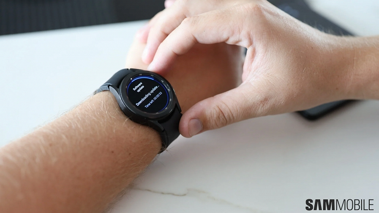 Первое обновление Samsung Galaxy Watch4 доступно и ждёт пользователей Первое обновление Samsung Galaxy Watch4 доступно и ждёт пользователей