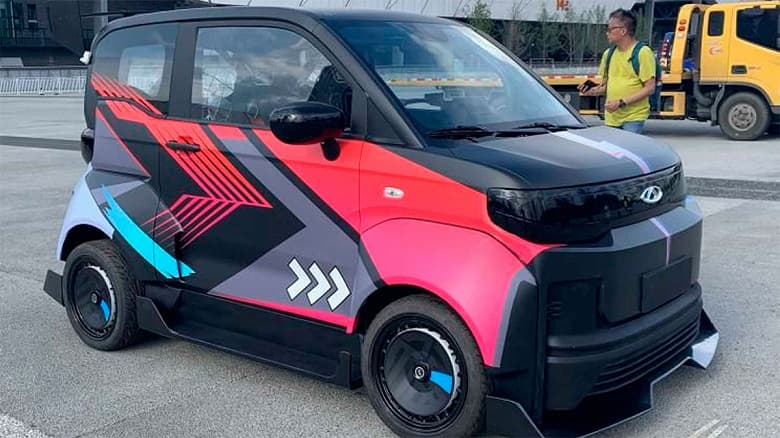 Представлен электромобиль Chery QQ Sport