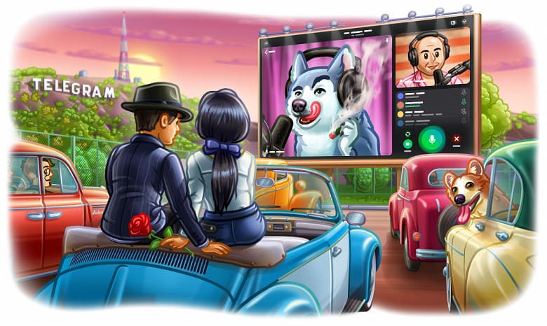 Telegram протестирует сегодня групповые видеозвонки с бесконечным количеством зрителей, как присоединиться Telegram протестирует сегодня групповые видеозвонки с бесконечным количеством зрителей, как присоединиться