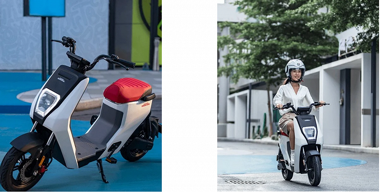 Представлен лёгкий электроскутер Honda дешевле 0