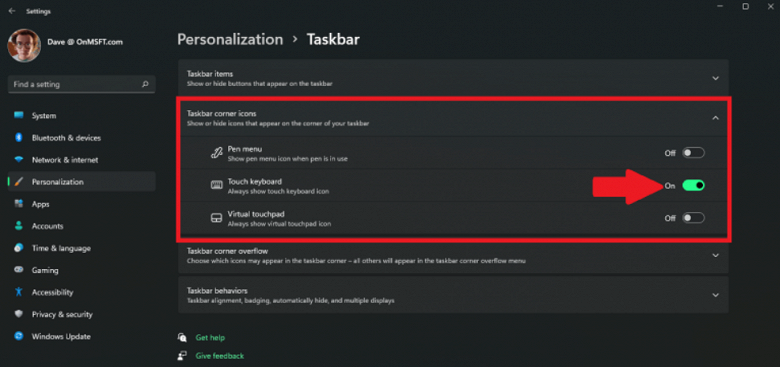 Micorsoft значительно улучшила клавиатуру Windows 11. Она вызывается одним кликом и поддерживает множество тем оформления