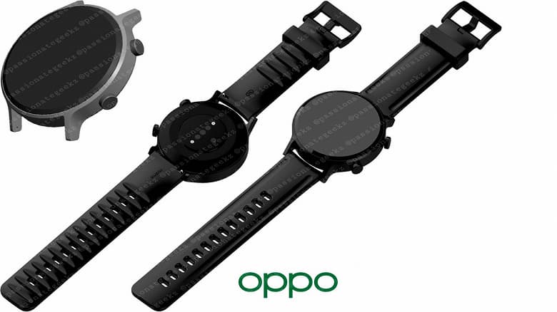 Умные часы Oppo Watch Free показали на рендерах Умные часы Oppo Watch Free показали на рендерах