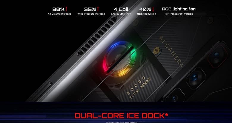 Snapdragon 888+, AMOLED, 165 Гц, 16 ГБ ОЗУ, 64 Мп, 5050 мА•ч и вентилятор. Геймерский RedMagic 6S Pro прибыл на международную арену