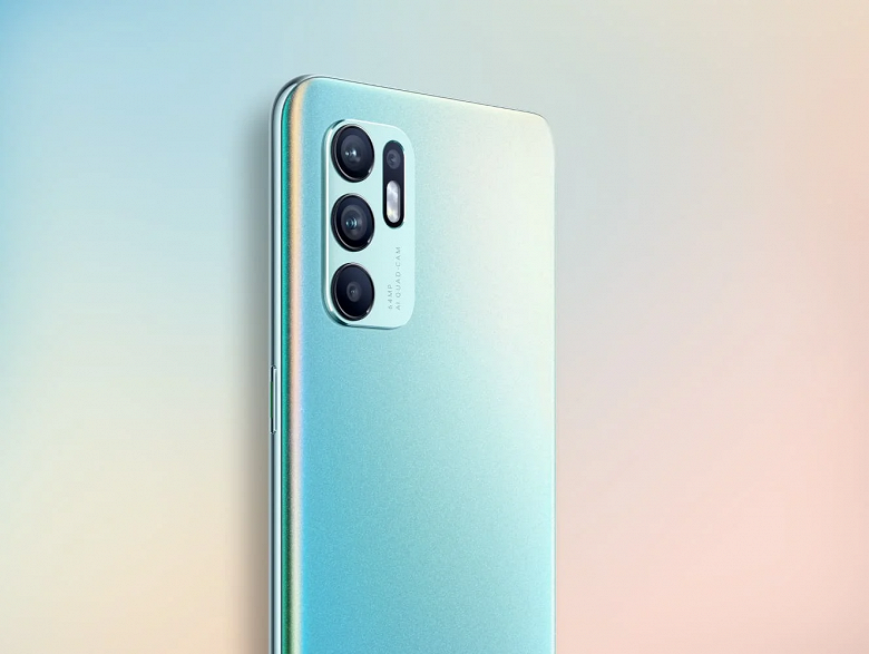 Хитовый Oppo Reno6 готовится к запуску в России