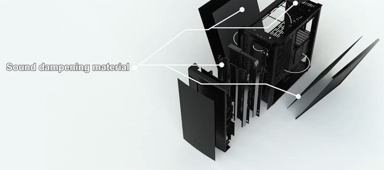В компьютерном корпусе SilverStone Seta Q1 можно установить до семи 140-миллиметровых вентиляторов