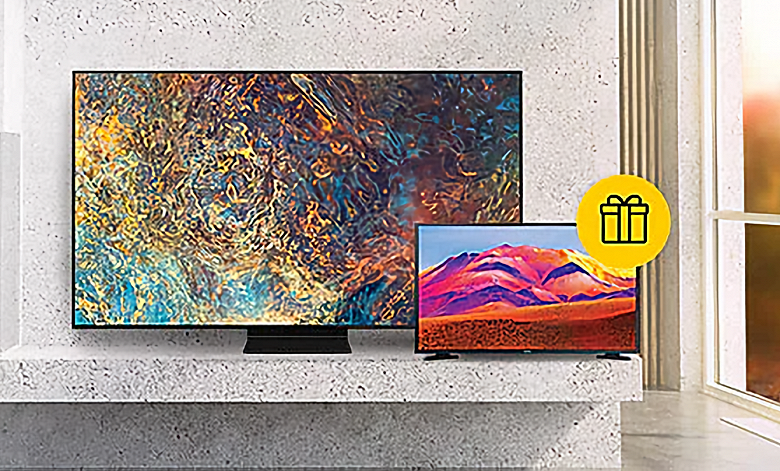 Samsung предлагает два телевизора по цене одного в России Samsung предлагает два телевизора по цене одного в России