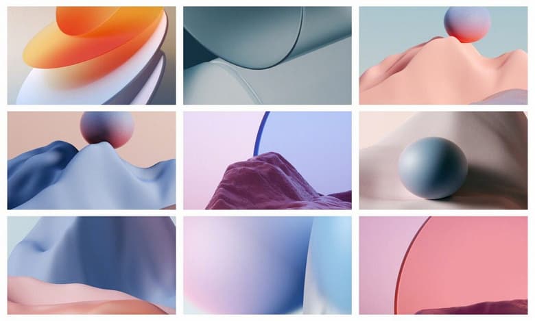 Официальные обои ColorOS 12, которая является смесью HydrogenOS, Flyme и MIUI, доступны для скачивания