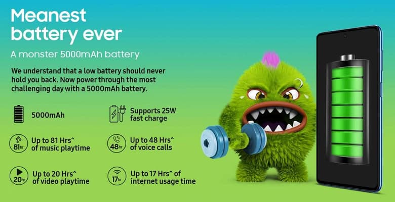 Самый тонкий монстр автономности из когда-либо выпущенных. Samsung представила Galaxy M52 5G с аккумулятором емкостью 5000 мА·ч, 64-мегапиксельной камерой и Snapdragon 778G