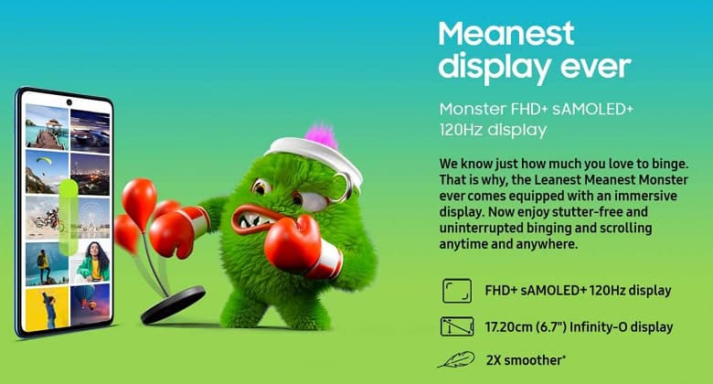 Самый тонкий монстр автономности из когда-либо выпущенных. Samsung представила Galaxy M52 5G с аккумулятором емкостью 5000 мА·ч, 64-мегапиксельной камерой и Snapdragon 778G