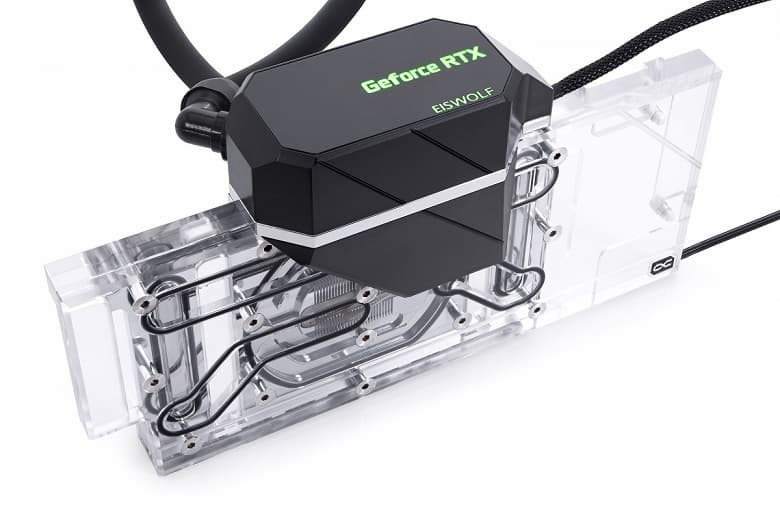Система жидкостного охлаждения Alphacool Eiswolf 2 совместима с видеокартами Gigabyte GeForce RTX 3080/3090