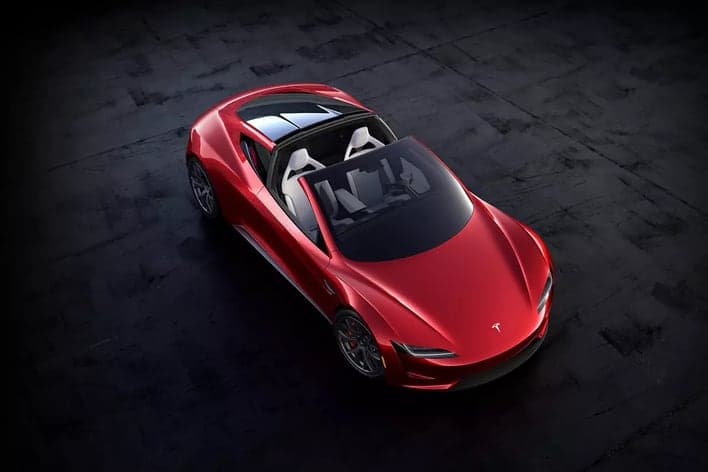 Tesla Roadster 2 сможет разгоняться до 100 км/ч всего лишь за 1,1 с, но лишь в 2023 году