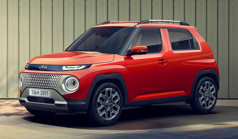 Представлен крошечный кроссовер Hyundai Casper длиной всего 3,5 м