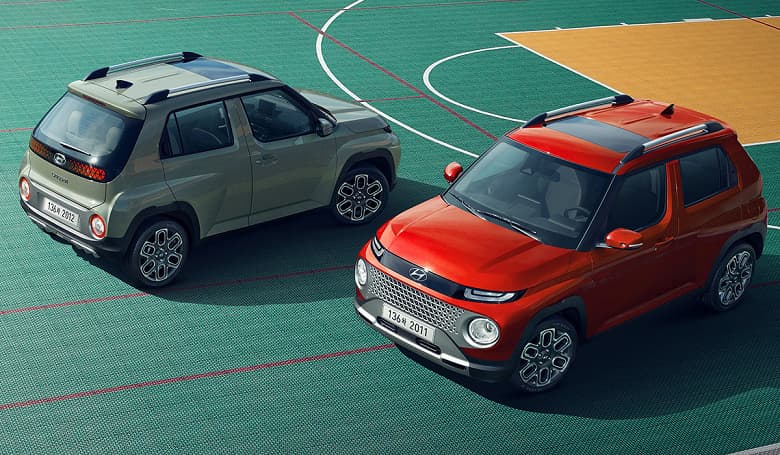 Представлен крошечный кроссовер Hyundai Casper длиной всего 3,5 м