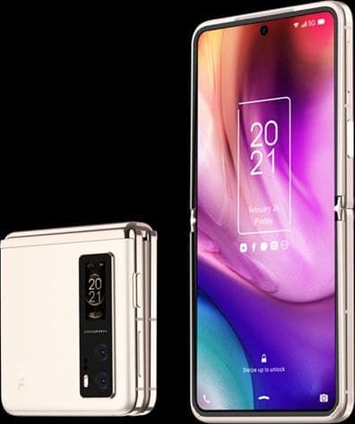 Два экрана AMOLED, Snapdragon 765G, камеры разрешением 44 и 48 Мп. TCL рассекретила свой смартфон-раскладушку, который никто не сможет купить