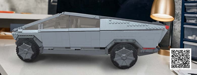 Tesla Cybertruck со знаменитым треснувшим стеклом предлагают за 250 долларов. Представлен конструктор Mega X Cybertruck