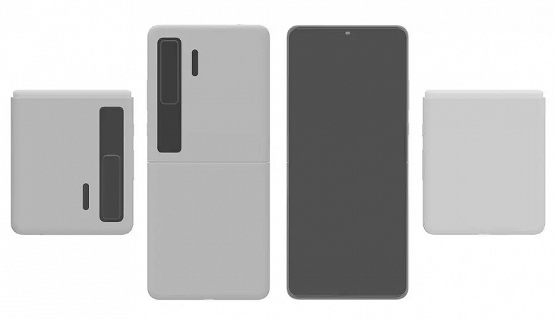 Так будет выглядеть раскладушка Huawei Mate V в духе Samsung Galaxy Z Flip 3: появились новые изображения