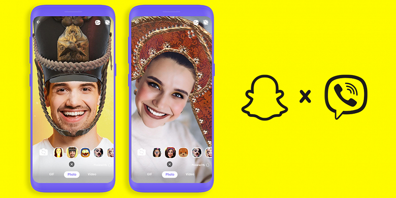 В России в популярном мессенджере Viber появились маски дополненной реальности