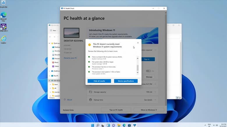 Большинство процессоров Intel Core 7 поколения и AMD Ryzen 1 поколения несовместимы c Windows 11, а вот Pentium 4 из 2006 года – совместим