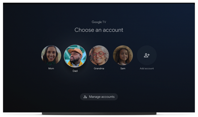 Большое обновление Google TV: долгожданная полноценная поддержка профилей разных пользователей и не только